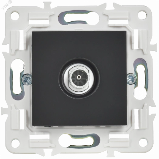 SKANDY Розетка TV оконечная SK-A12Bl черный IEK