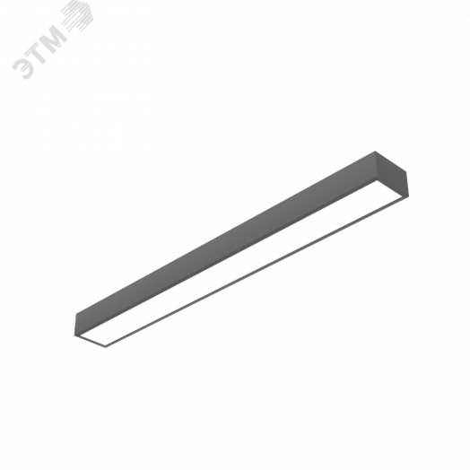Светильник светодиодный ДСО-50Вт 3000К Gexus Line Down DALI черный