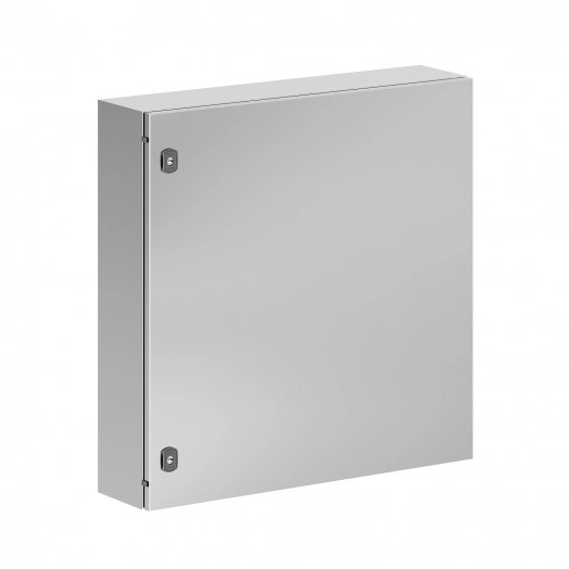 Корпус навесной STH с М/П, нержавеющая сталь AISI316, ВхШхГ 800x800x200 мм, с фланцем