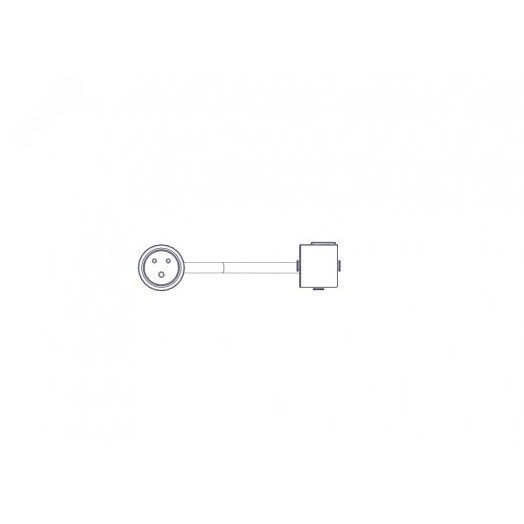 Блок распределения питания Uniprom. управляемый. 0U. 400В. 3Ф. 16A. 36xC13 6xC19. 3м кабель. IEC309