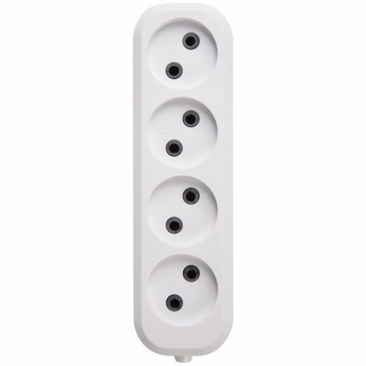 Колодка 4 гнезда без заземления