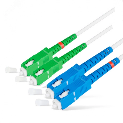 Шнур оптический dpc SC/UPC-SC/APC 9/125 G.657A1 2.0мм 30м LSZH (патч-корд)