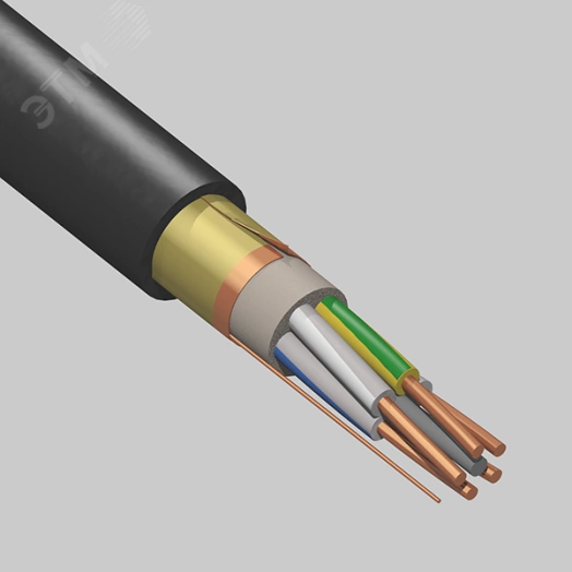 Кабель силовой ВВГЭнг(A)-LS 5х6(N.PE)-0.66