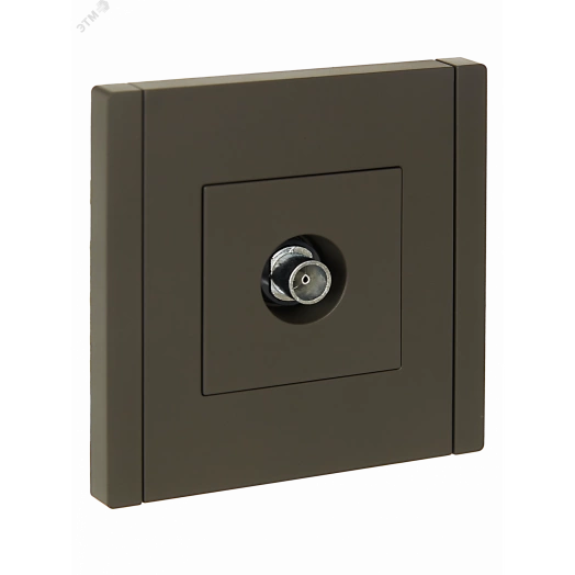 FORTE&PIANO Розетка TV оконечная FP328 серый IEK