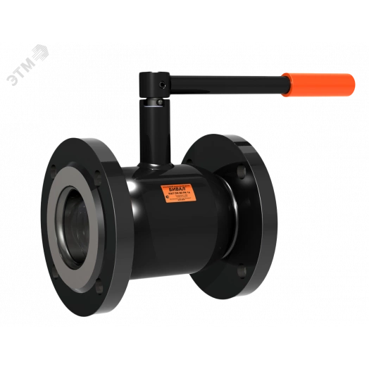 Кран шаровой стальной DN125 PN16 фланцевый (для реновации)