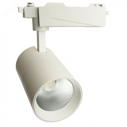 Светильник светодиодный трековый на шинопровод ДПО-30w 4000К 2700Лм белый