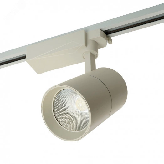 Светильник светодиодный трековый на шинопровод ДПО-30w 4000К 2700Лм белый