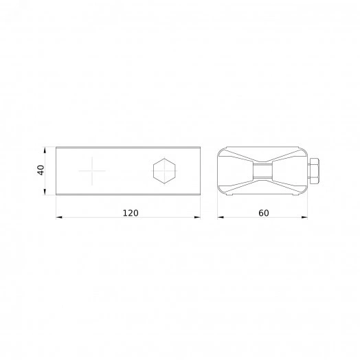 Модуль компрессионный шириной 120 мм