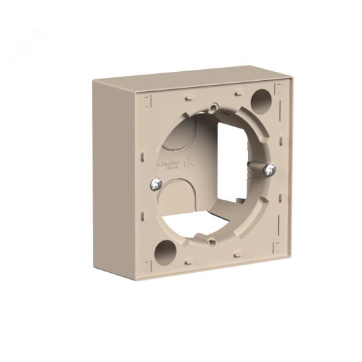 ATLASDESIGN КОРОБКА для наружного монтажа, ПЕСОЧНЫЙ