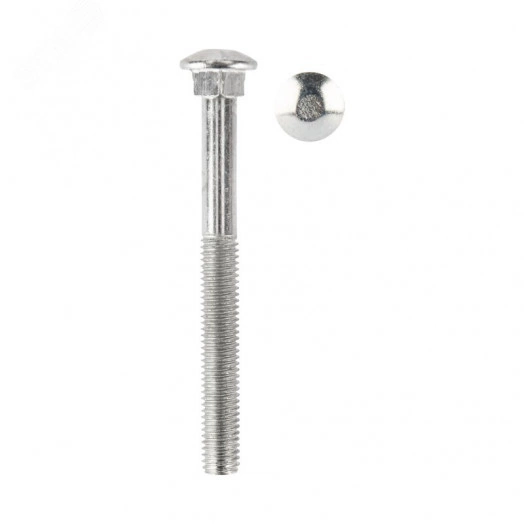 Болт мебельный DIN 603. 8х90