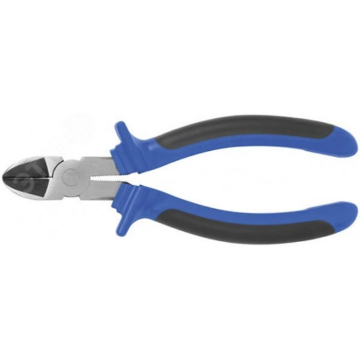 Бокорезы ''Один'' двухцветные обрезиненные ручки, полированная сталь 200 мм