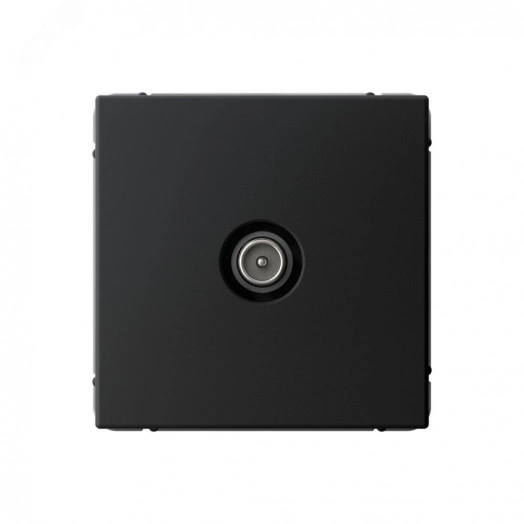 ARTGALLERY TV ТВ розетка проходная 4DB, механизм, карбон