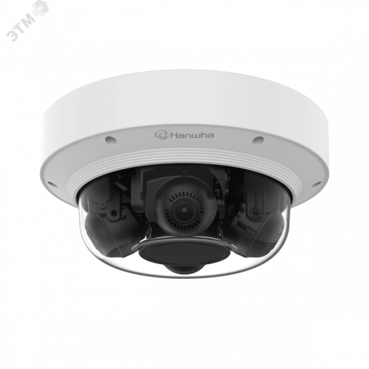 Видеокамера IP 8 Мп купольная антивандальная с PoE IP66 (3-6мм)