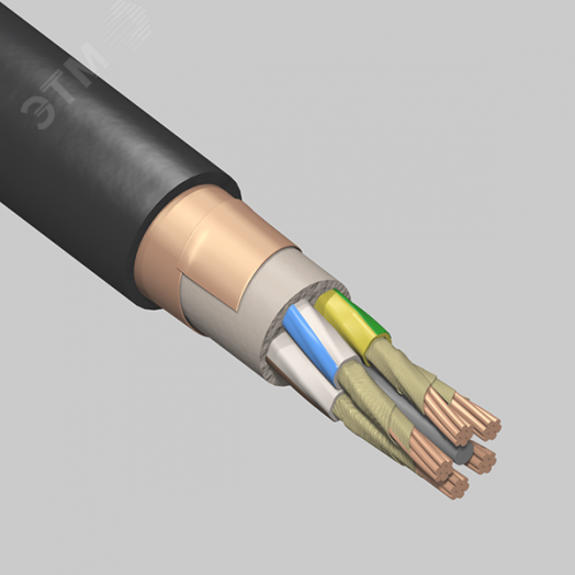 Кабель силовой ВВГЭнг(А)-FRLS 5х50мк(N.PE)-0.66