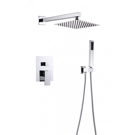 Душевая система с тропическим душем ПСМ-CB-02 встраиваемая тип См–ДшОРЗШтШлА