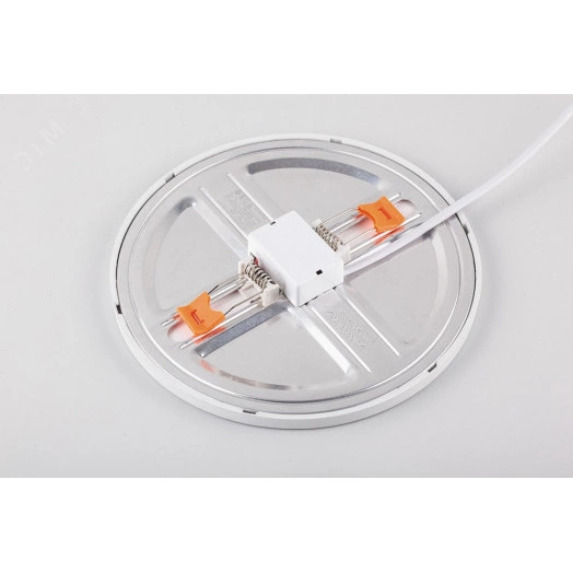 Светильник светодиодный ДВО-14w 2700К 1120Лм slim белый с регулируемым монтажным диаметром (до 160мм)