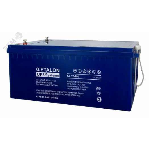 Аккумулятор G.ETALON GL 12В 200 А/ч