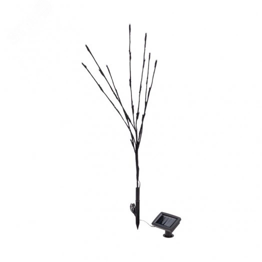 Светильник грунтовый Верба, 3000К, встроенный аккумулятор, солнечная панель