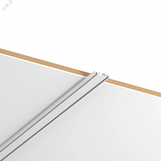 Шинопровод магнитный накладной 1 м для магнитной системы Galakti белый