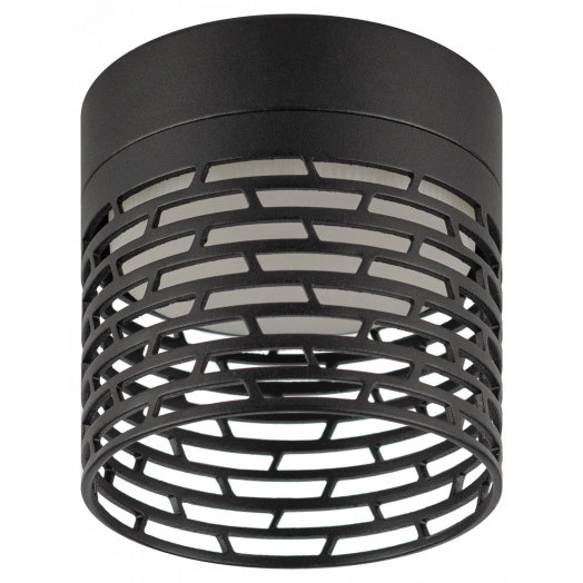 Светильник настенно-потолочный спот OL53 BK под лампу GX53 черный IP20 ЭРА