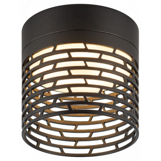 Светильник настенно-потолочный спот OL53 BK под лампу GX53 черный IP20 ЭРА