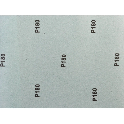 Лист шлифовальный ''СТАНДАРТ'' на бумажной основе, водостойкий 230х280мм, Р180, 5шт