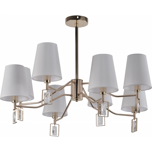 Люстра Cristal 2095-308 8 х Е14 40 Вт классика Rivoli (Б0062117)