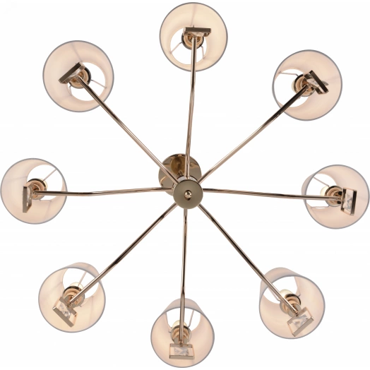 Люстра Cristal 2095-308 8 х Е14 40 Вт классика Rivoli (Б0062117)