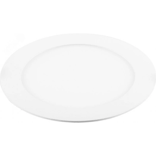 Светильник светодиодный ДВО-9w 4000K 720Лм slim белый