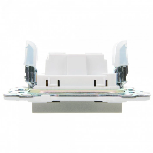 SKANDY Розетка без заземления с защитными шторками 10А SK-R01Sh шампань IEK