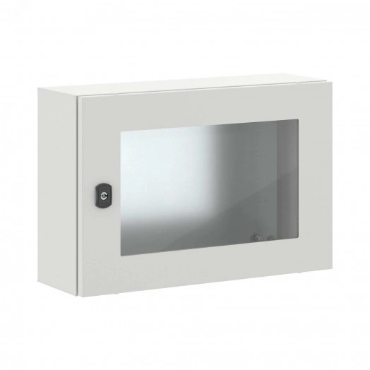 Щит монтажный ЩМП 400x600x200 мм STE с М/П с прозрачной дверью