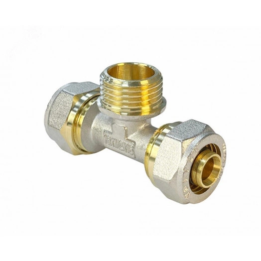 Тройник обжимной НР 20х3/4х20