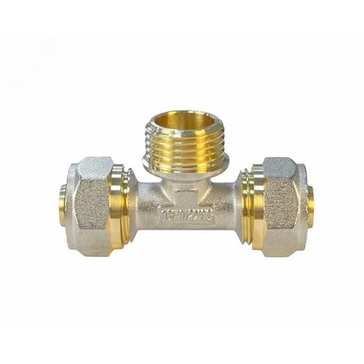 Тройник обжимной НР 20х3/4х20