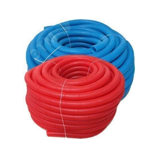 Труба гофрированная 40 красная, для трубы 32, бух а 30м