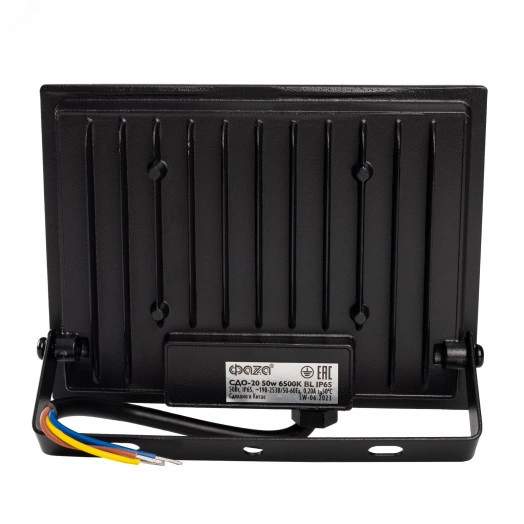 Прожектор светодиодный СДО-20 50Вт 6500К 4000Лм IP65  ФАZА