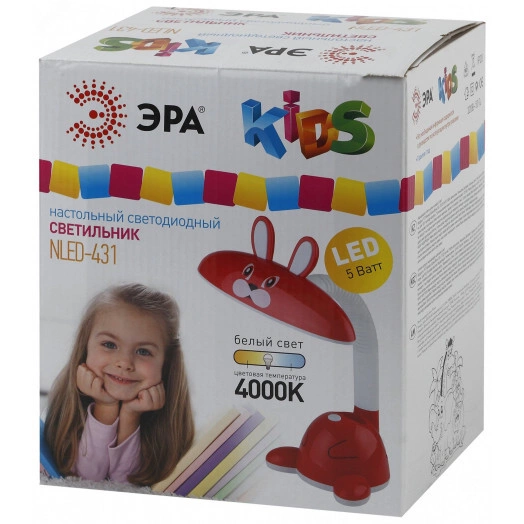 NLED-431-5W-R Светильники настольные наст.светильник NLED-431-5W-R красный