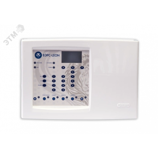 Прибор приемно-контрольный и управления охранно-пожарный адресный, 2 адресных линии/кольцо,         поддержка до 180 извещателей LEONARDO, 16         пороговых шлейфов сигнализации