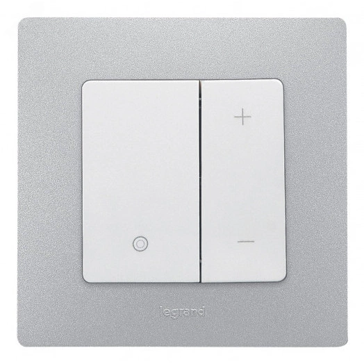 ETIKA Диммер нажимной 400Вт белый