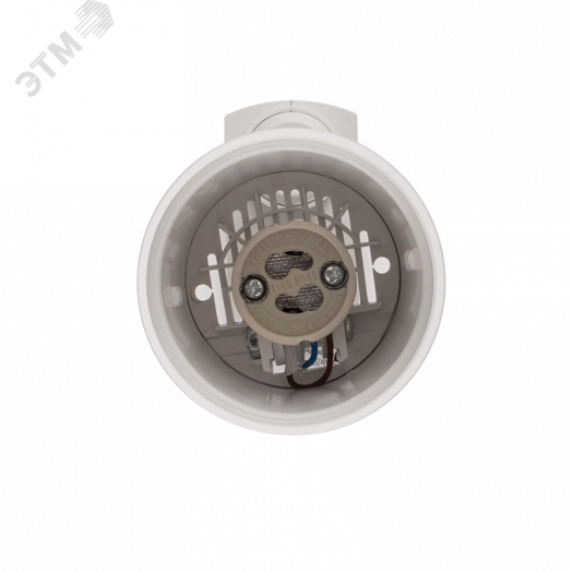 Светильник светодиодный трековый на шинопровод ДПО GX10  PTR 38 GU10 WH 230V IP20 без лампы белый корпус