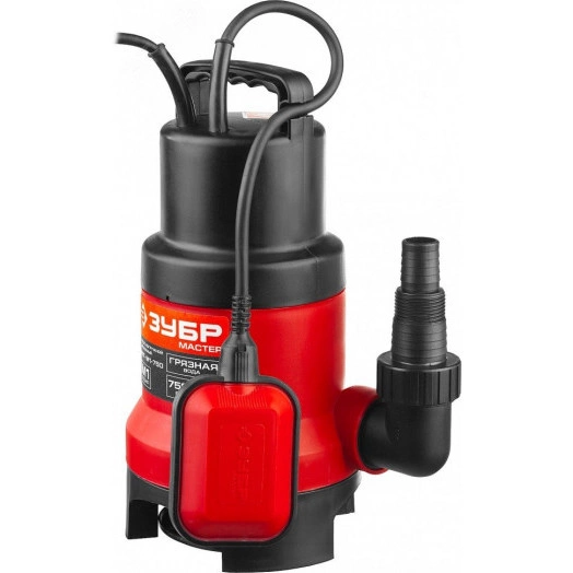 Насос дренажный для грязной воды НПГ-М1-750 ЗУБР, 750 Вт
