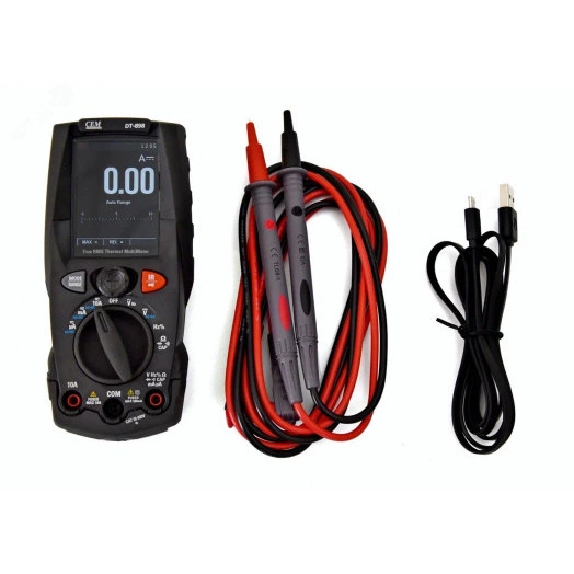 Мультиметр TRMS с встроенным тепловизором DT-898