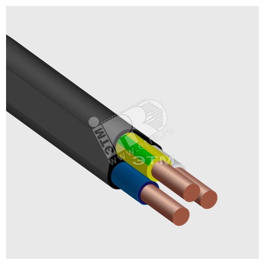 Кабель силовой ВВГнг(А)-LS 3х95-6 ТРТС