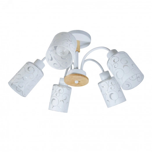 Светильник НСБ 01-5х60-128 Е27 ИУ Колорит/5-А (Плафон 8498) [es]