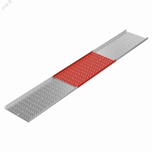 Лоток перф. 50х600х1,2 L2500 мм Быстрый монтаж ПЛЮС