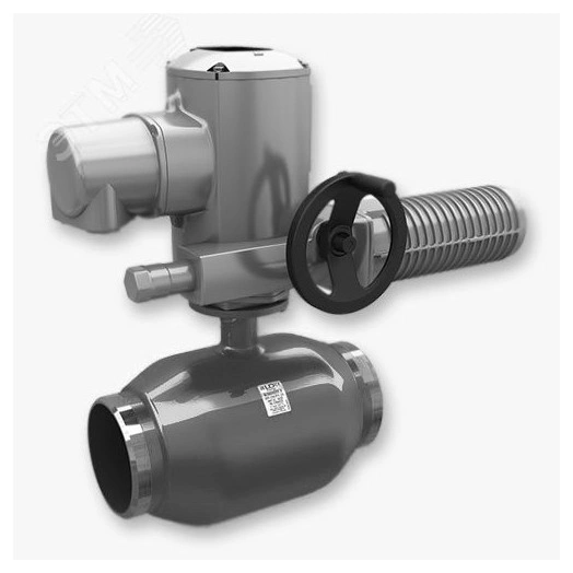 Кран шаровой стальной цельносварной приварной полнопроходной DN40 PN40 под электропривод