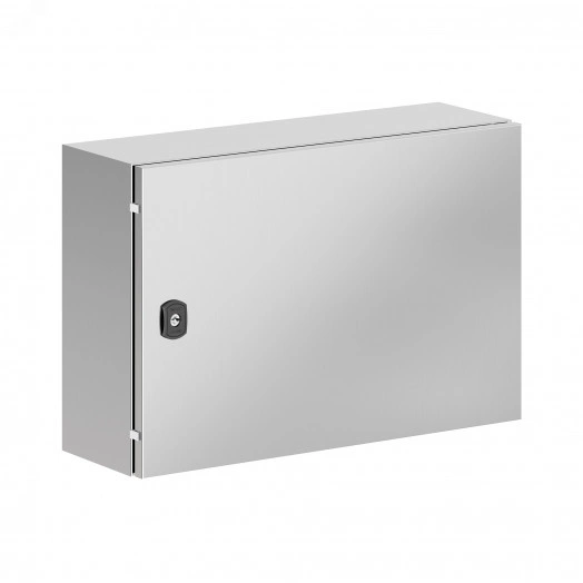 Корпус навесной STH с М/П, нержавеющая сталь AISI316, ВхШхГ 400x600x200 мм, с фланцем