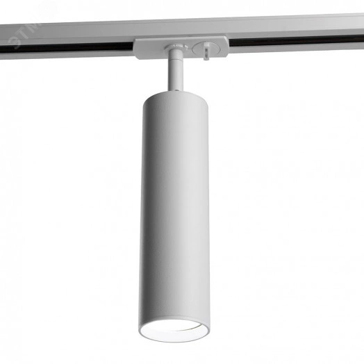 Светильник трековый на шинопровод ДПО GU10 без лампы белый
