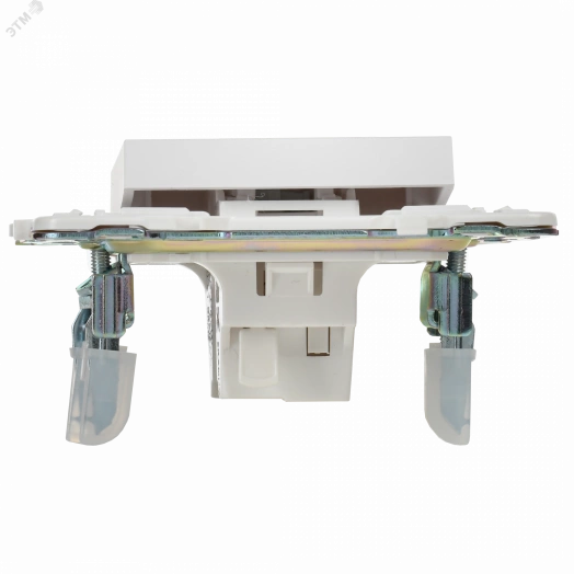SKANDY Выключатель 1-клавишный кнопочный 10А SK-V14W арктический белый IEK
