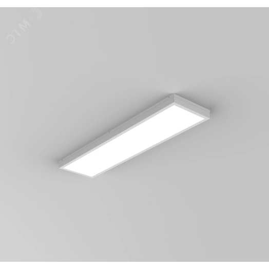 Светодиодный светильник C270/U медицинский встраиваемый/накладной 35 ВТ CRI90 4000 K 1195х180х68 мм с опаловым рассеивателем класс защиты IP54 DALI