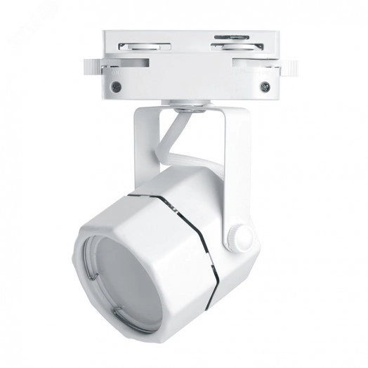 Светильник трековый на шинопровод ДПО GU10 без лампы белый